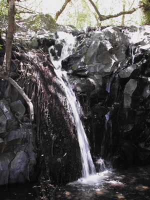 Wasserfall im Tal der Cernicalos