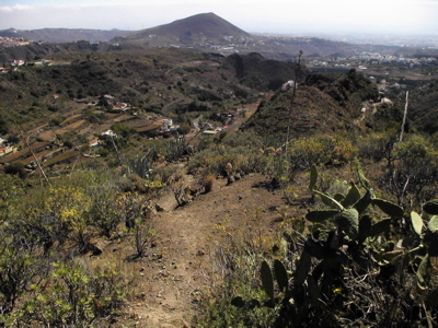 Anfang des Barranco de los Cernicalos