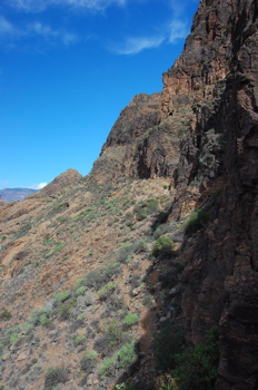 Felswände von Gran Canaria
