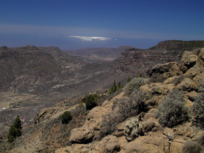 Oberer Teil des Barranco de Tirajana